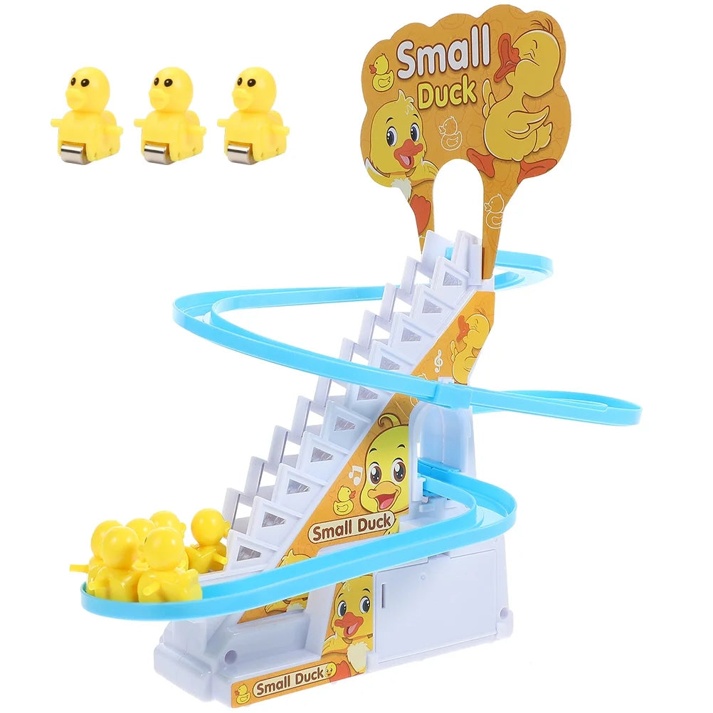 Stair Climbing Toy Roller Coaster 4 Sets Slide Childrens Toys G819