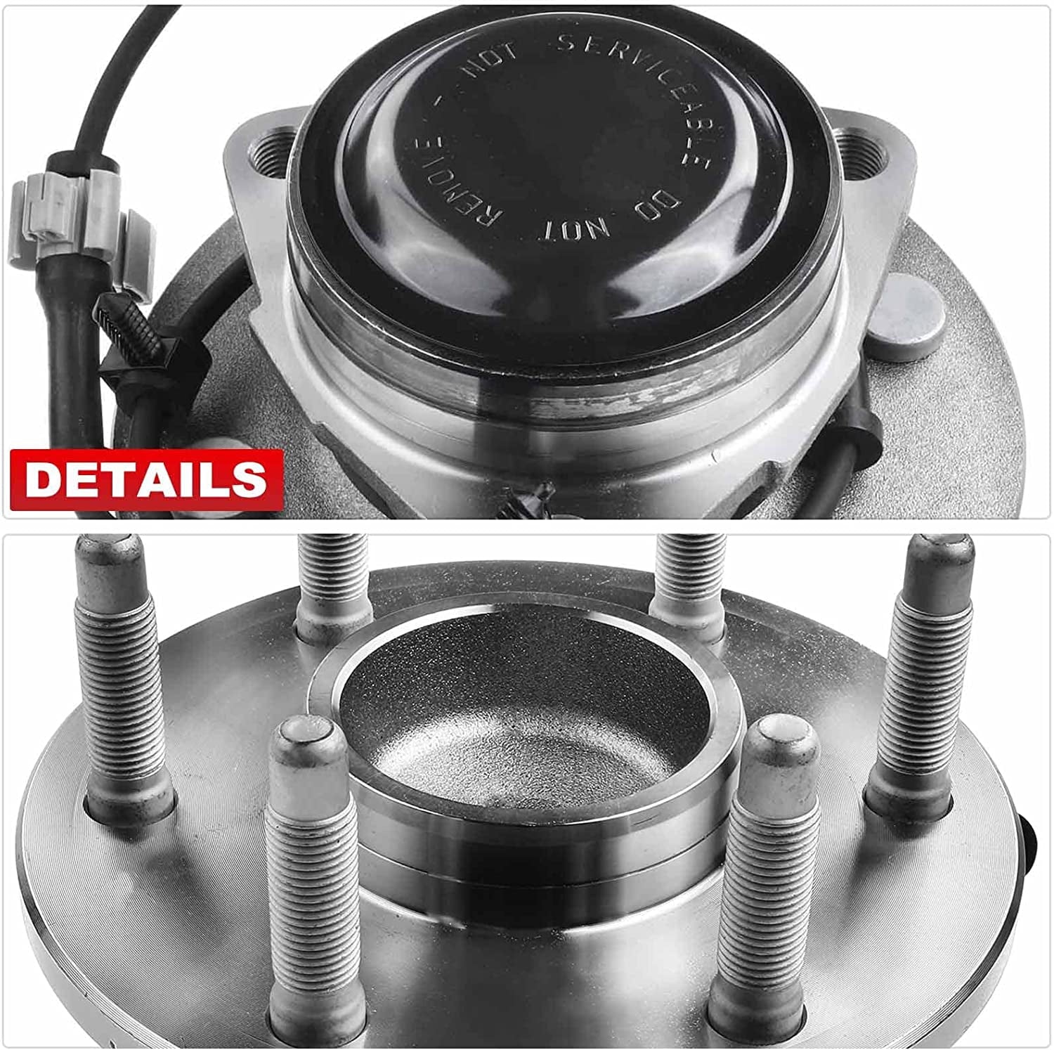 Wheel Bearing Hub Assembly Front 2WD 6-Lug w/ABS M379203