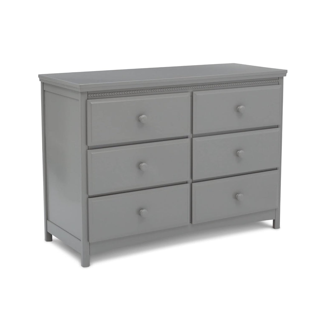 6 Drawer White Dresser I742036