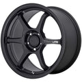 Satin Black 18x8.5 5x114.30 42 mm V614