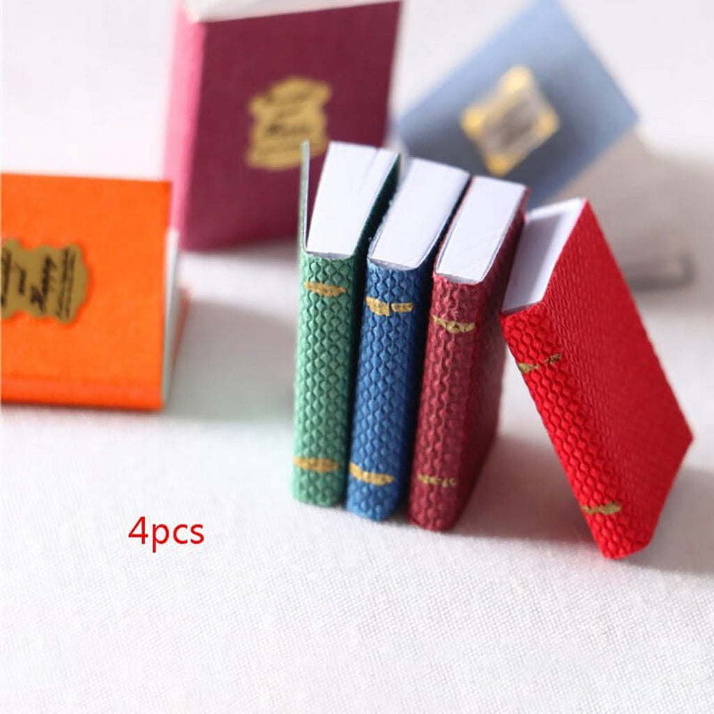 1/12 Dollhouse Miniature Books Model Furniture Accessories U20453