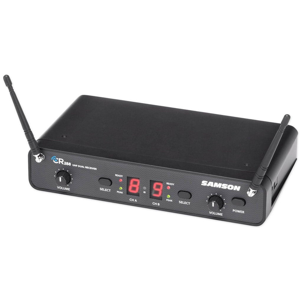 Dual Beltpack UHF Wireless Headset Mics V5669