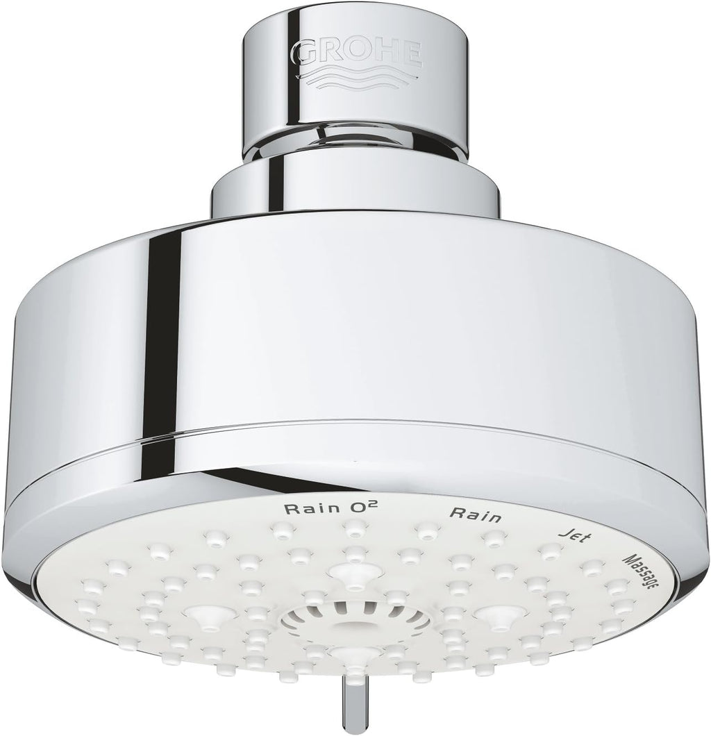 2.5 GPM 4 Spray Shower Head, Starlight Chrome, Pack of 2 K6316