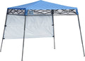 Compact Slant Leg Backpack Canopy Blue 7 x 7-Foot C653438