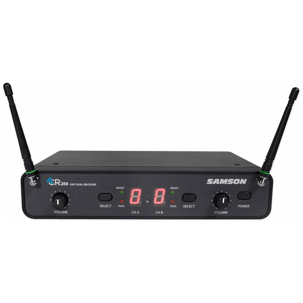 Dual Beltpack UHF Wireless Headset Mics V5669