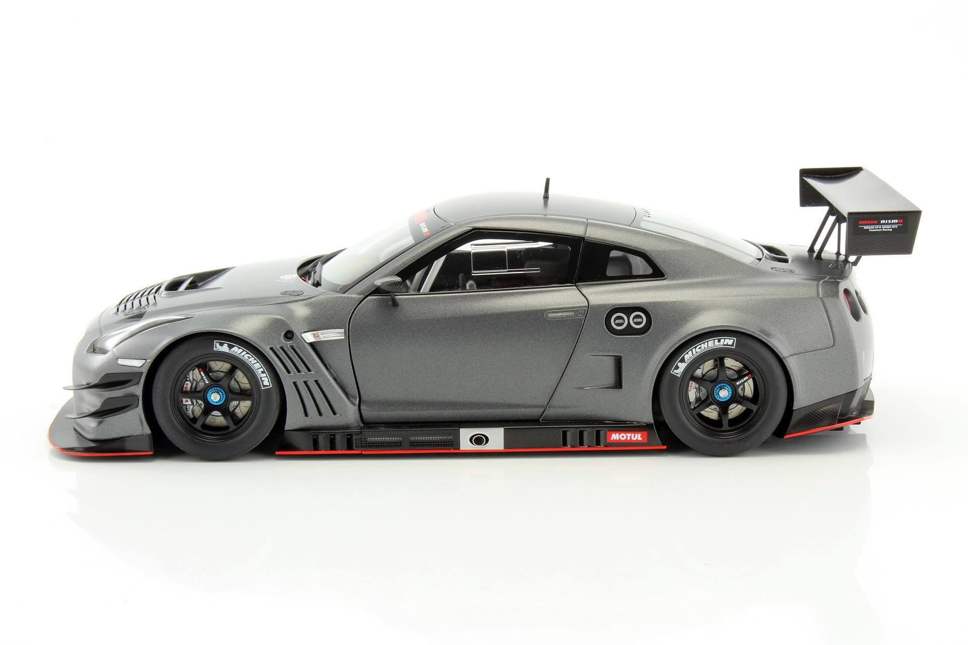 1/18 Dark Matt Grey GT3 Model Car Z868