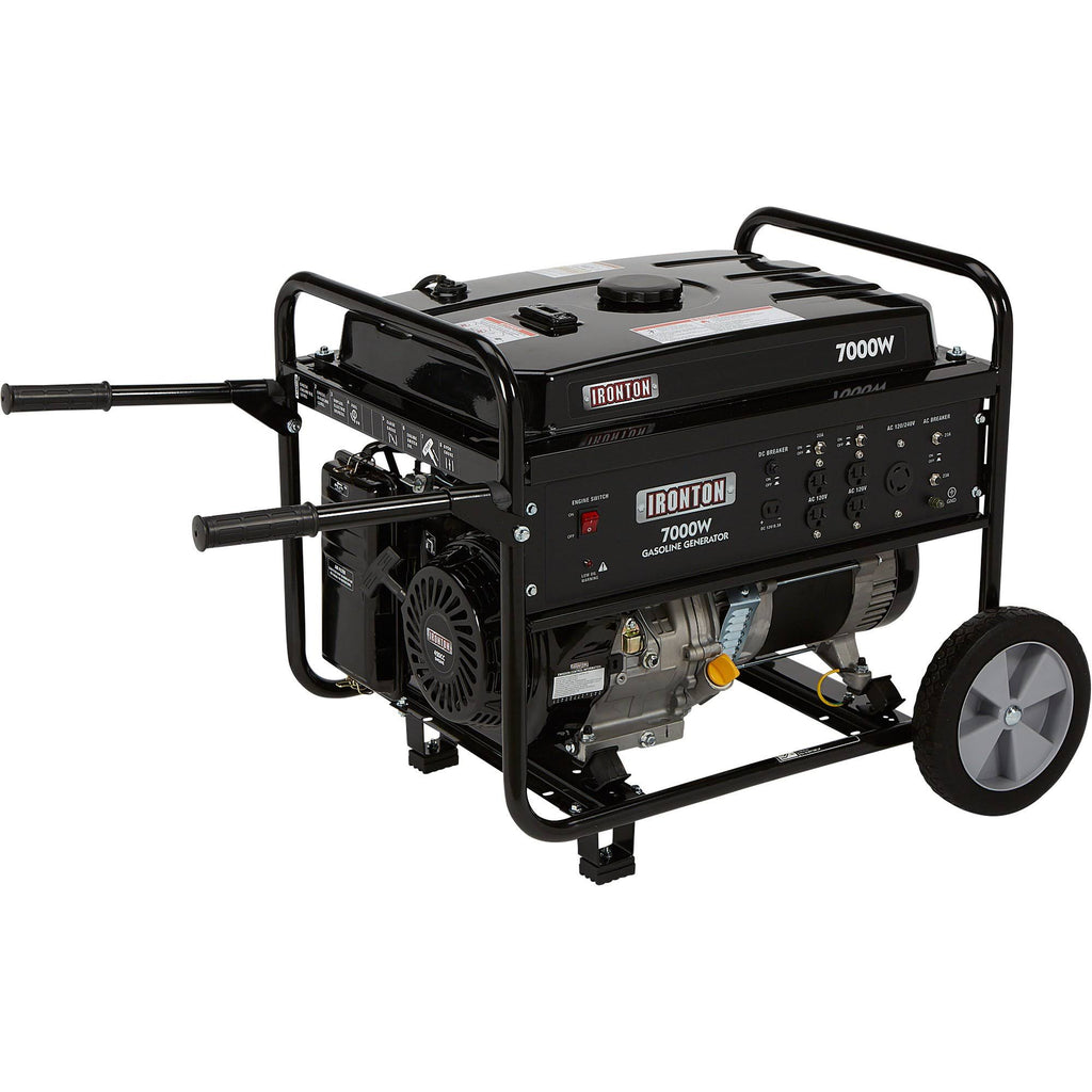 Portable Generator with Wheel Kit - 7000 Surge Watts, 5500 Rated Watts R15074
