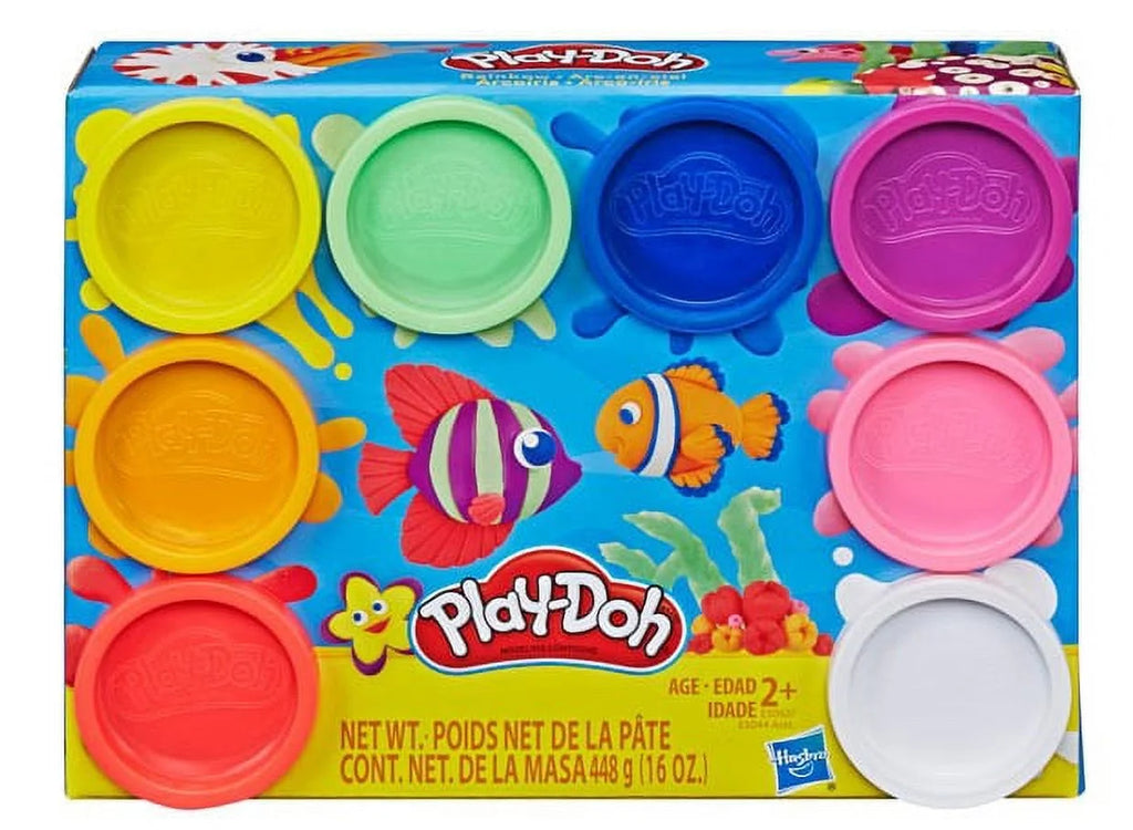 Colorful Caf Playset with 8 Pack of Rainbow Compound B413