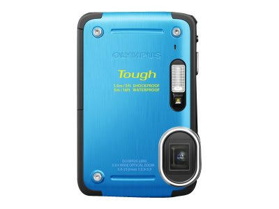 Blue 12.0 MP 5x Optical Zoom Digital Compact Camera S75894