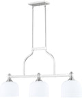 Satin Nickel Island Light D62144