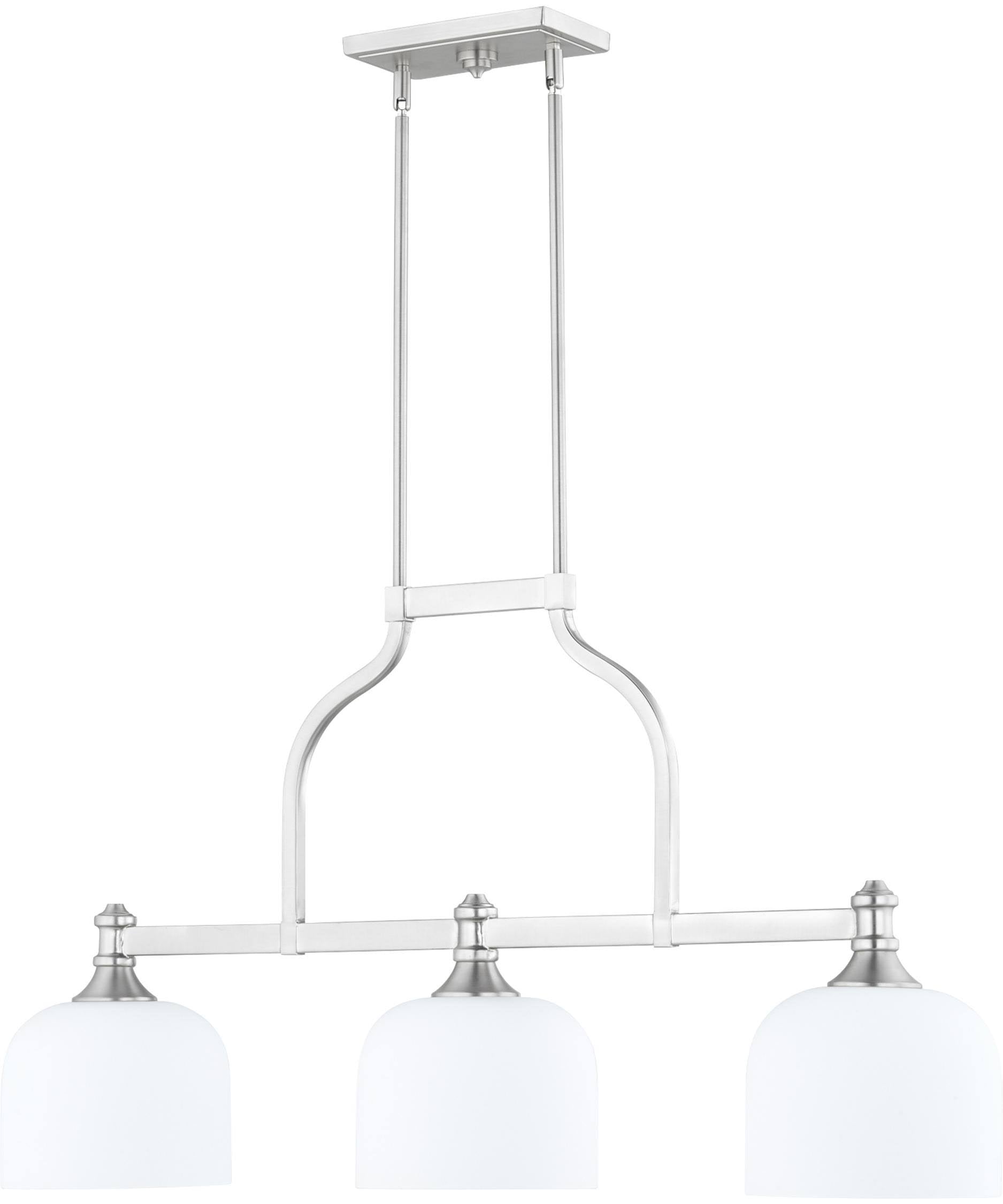 Satin Nickel Island Light D62144