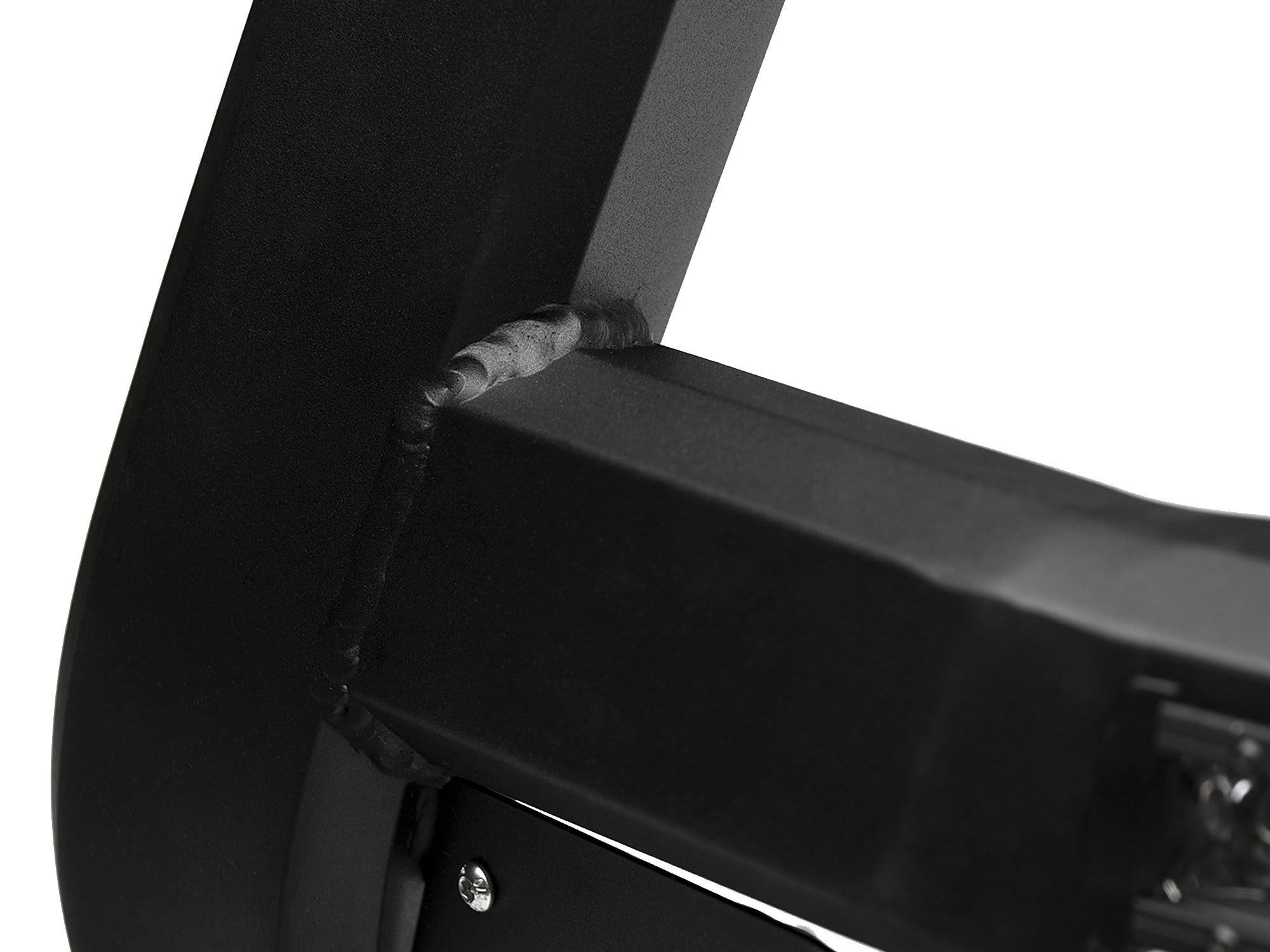 Matte Black Bull Bar with LED I884713