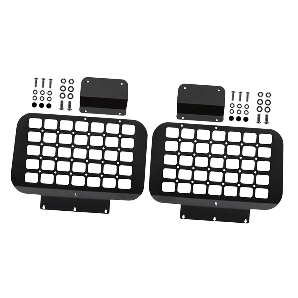 2x Rear Window Side Storage Racks Internal Expansion Accessories Multifunction Rack Rear Cargo Luggage Storage Carrier B415085