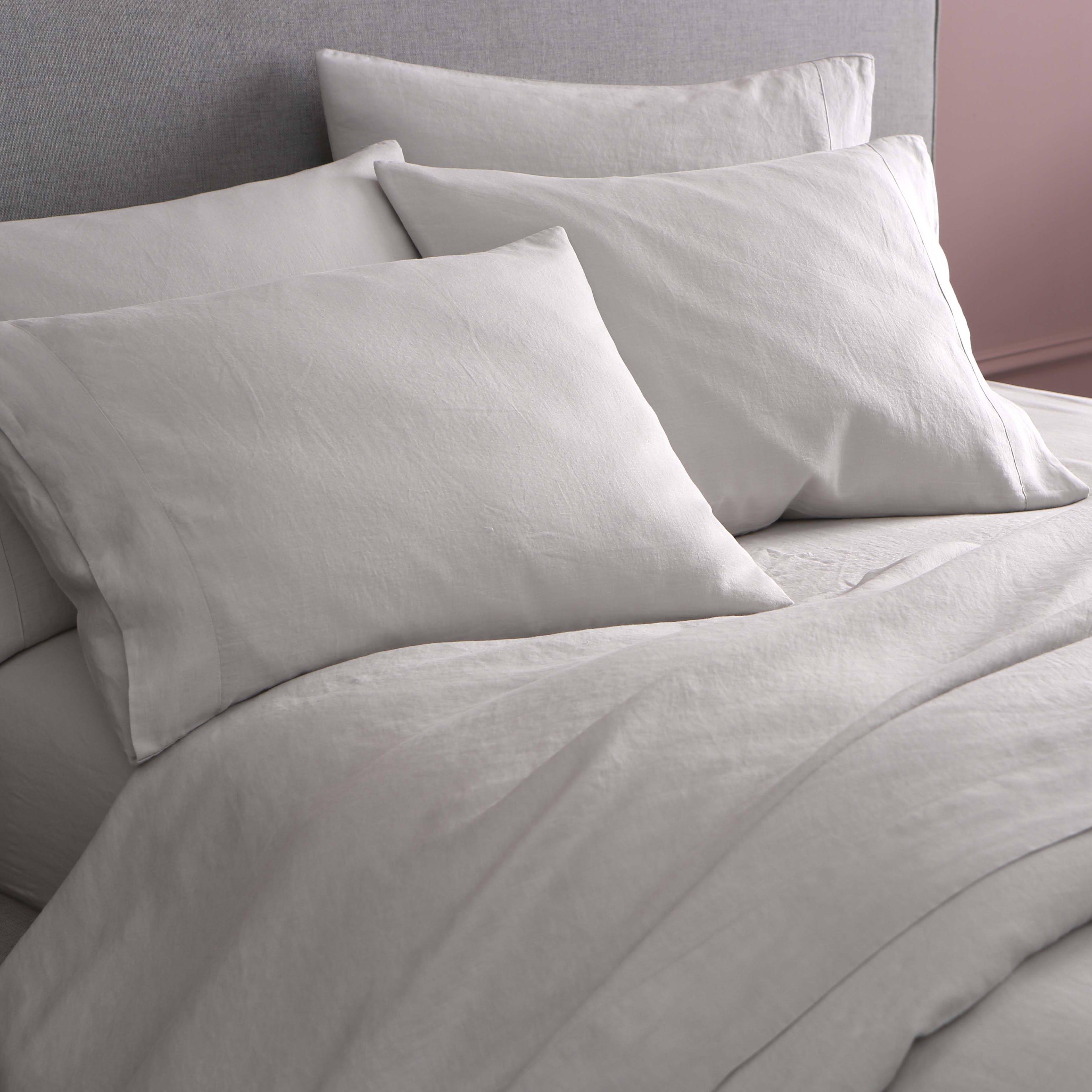 California King French Linen Duvet Cover Z32927