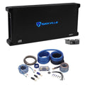 8000 Watt Mono Car Audio Amplifier with Amp Kit B53241