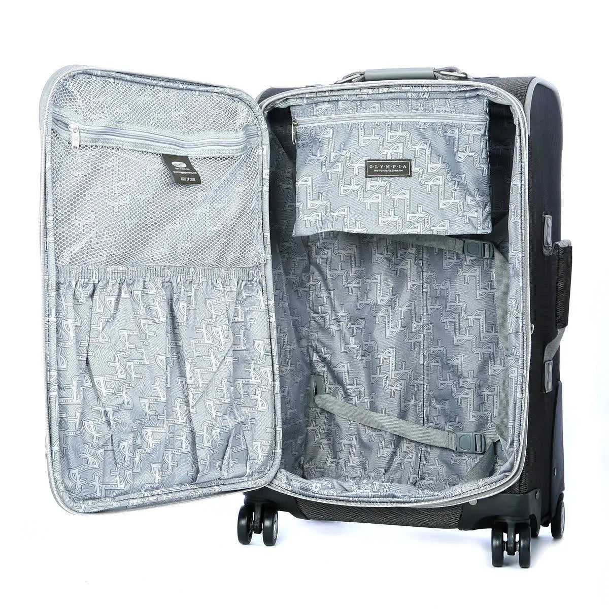 Red 25 inch Expandable Vertical Rolling Case V274