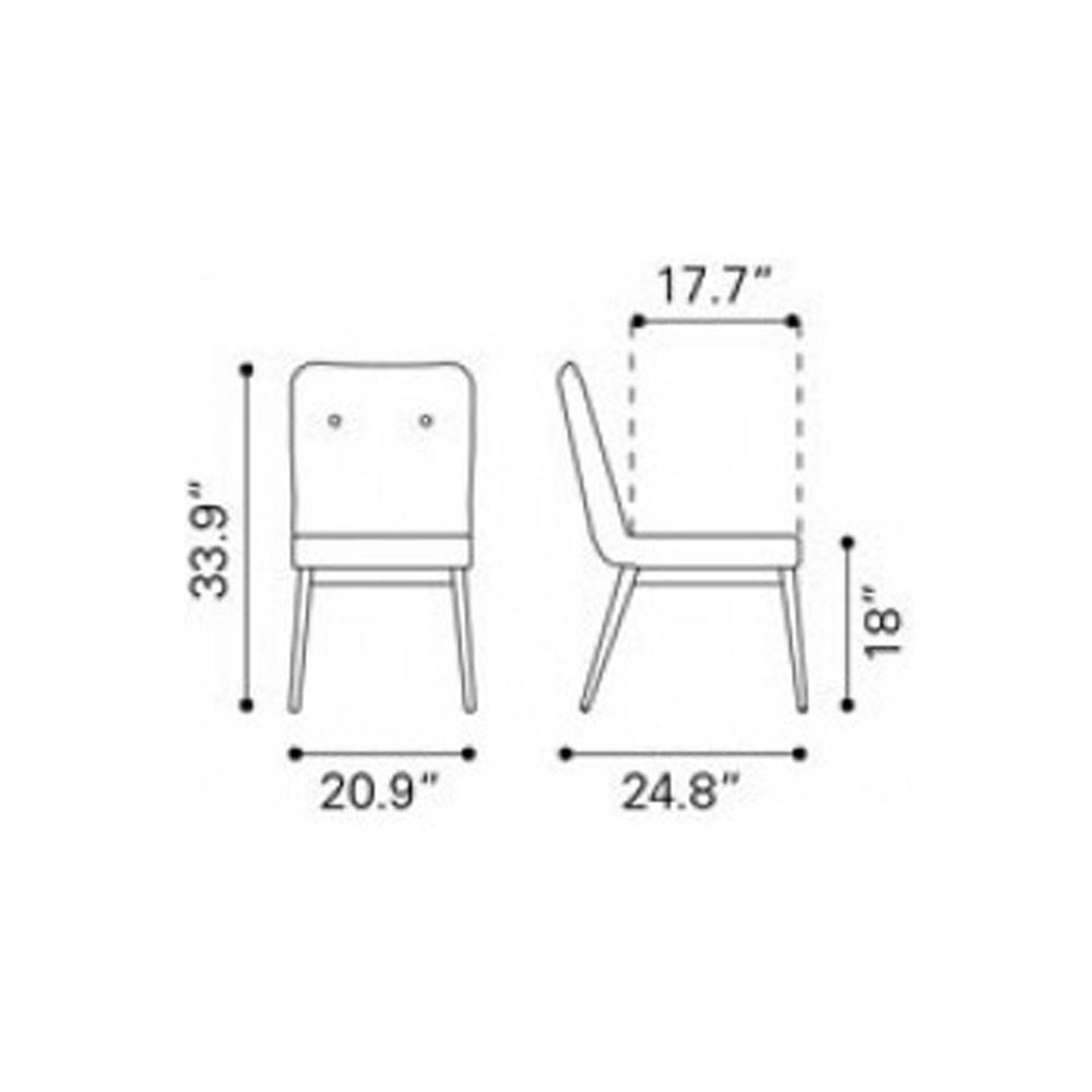 Khaki Dining Chair Q769370