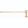 1/2x22 IPS Satin Brass Toilet Supply Kit V310215