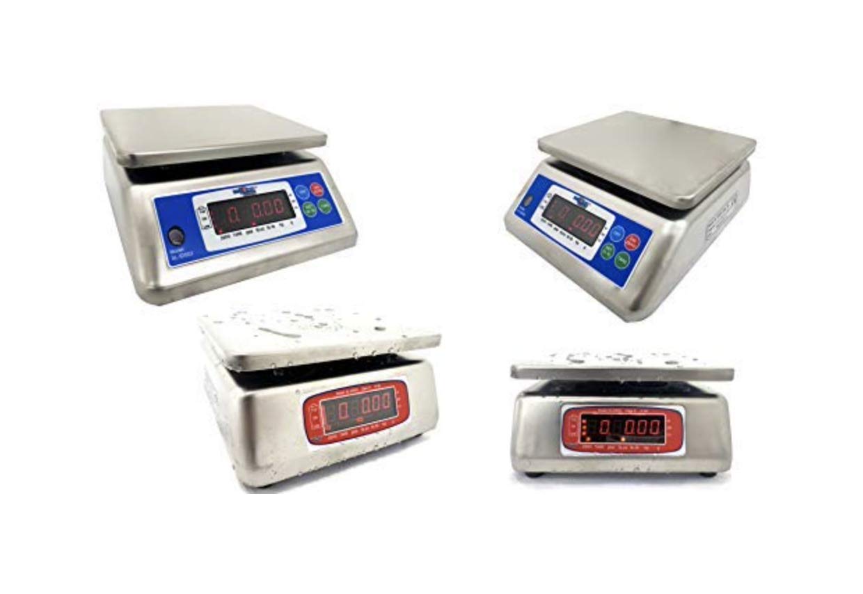 Stainless Steel Table Top Bench Scale, 30Kg x 5g C576806