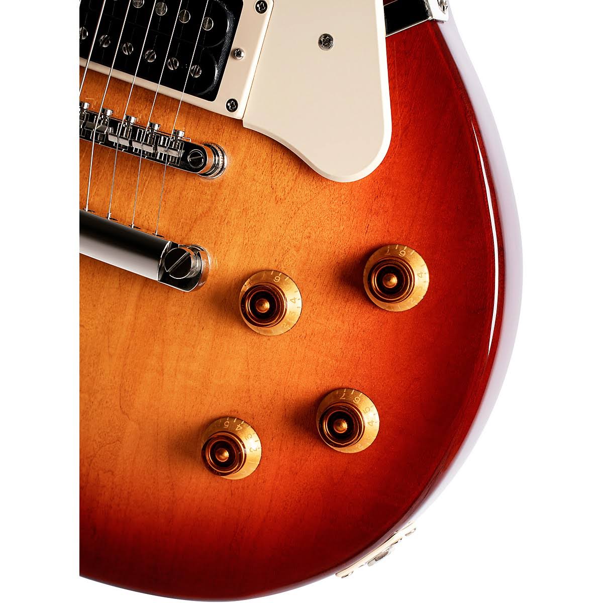 Cherry Red Sunburst Electric Guitar J242