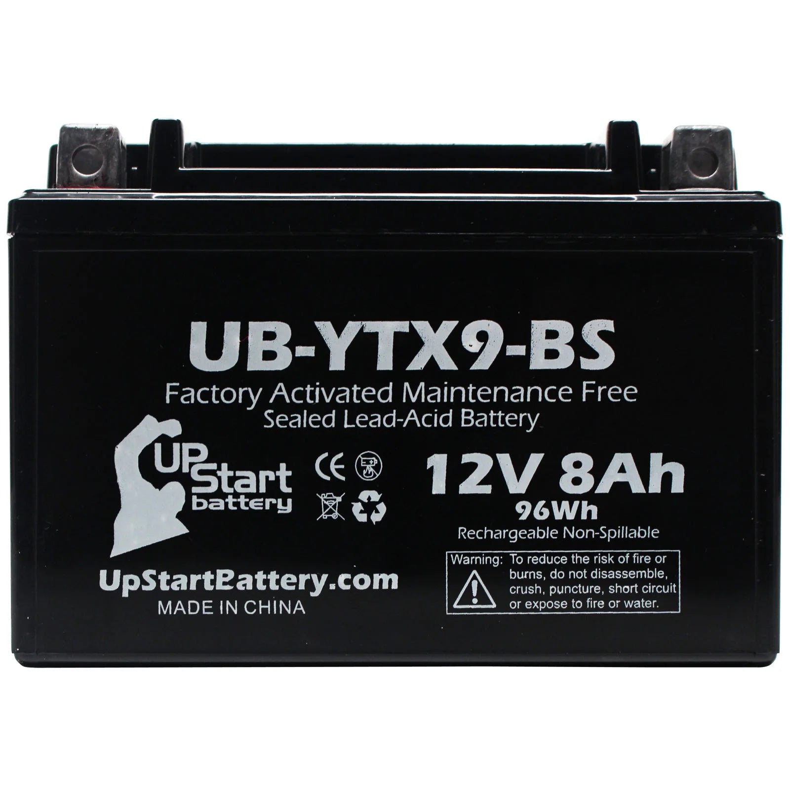Motorcycle Battery 12V 8Ah UB-YTX9-BS H819646