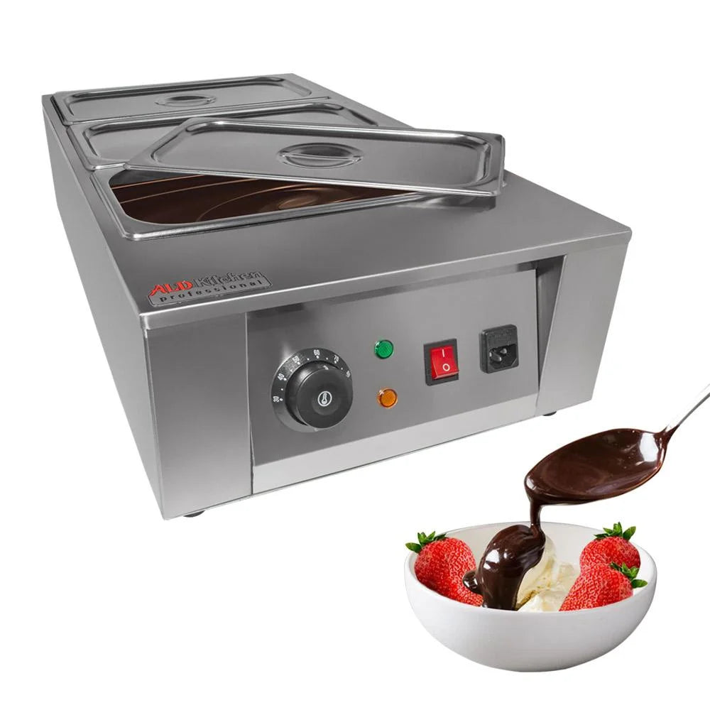 Chocolate Melting Pot with 3 Tanks, 110V, 1kW W355