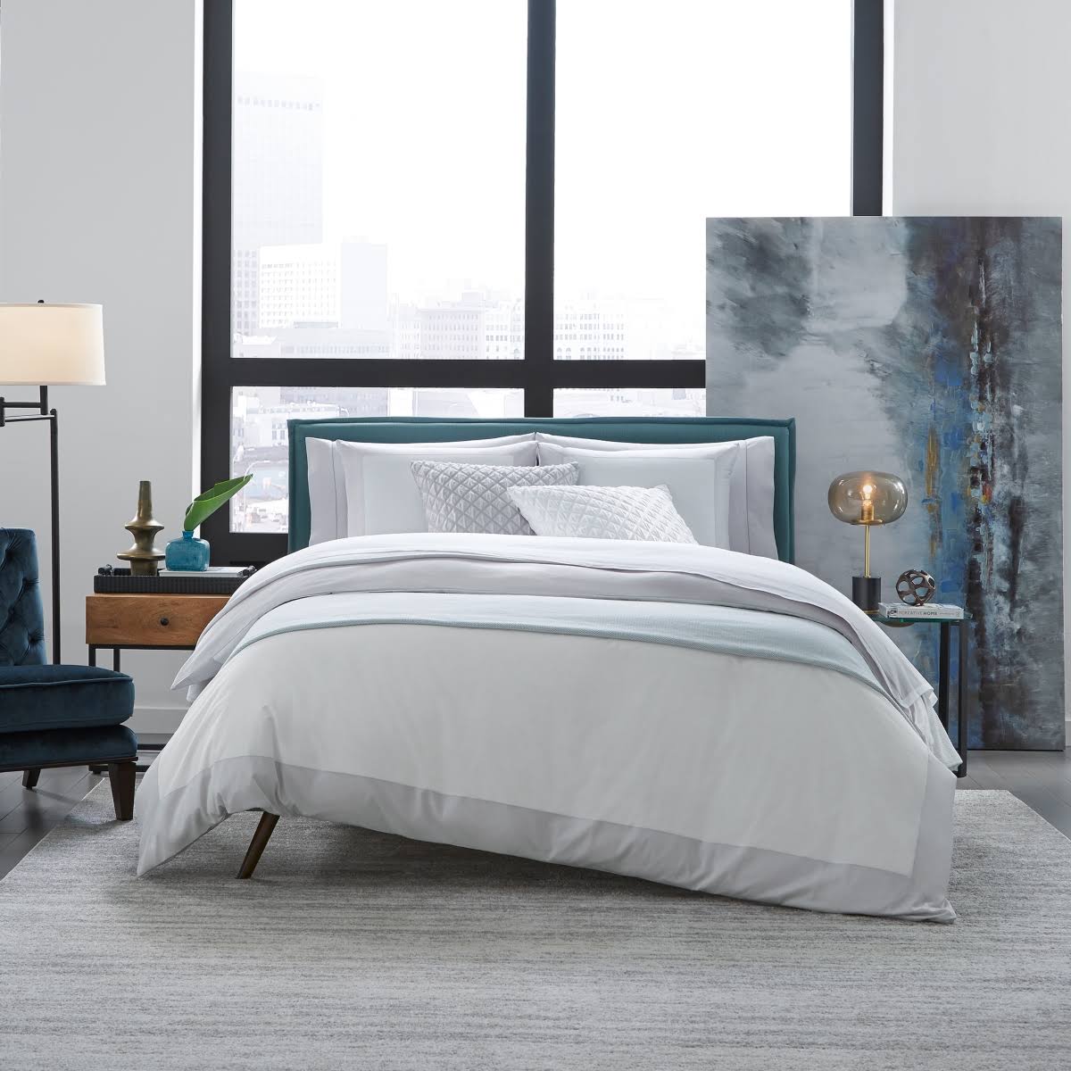 Twin White Duvet Cover F1494