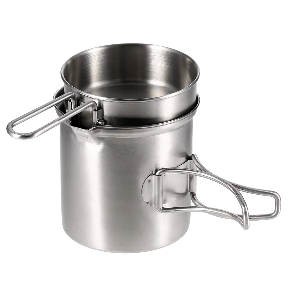 Portable Wood Burning Stove and Cooking Pot Set C26314