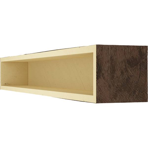 Sandblasted Faux Wood Fireplace Mantel R92802