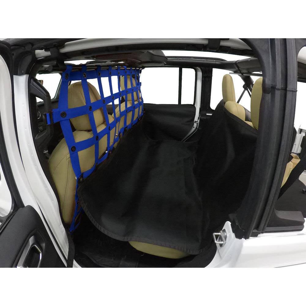 Blue Pet Divider with Hammock and Door Protectors R493