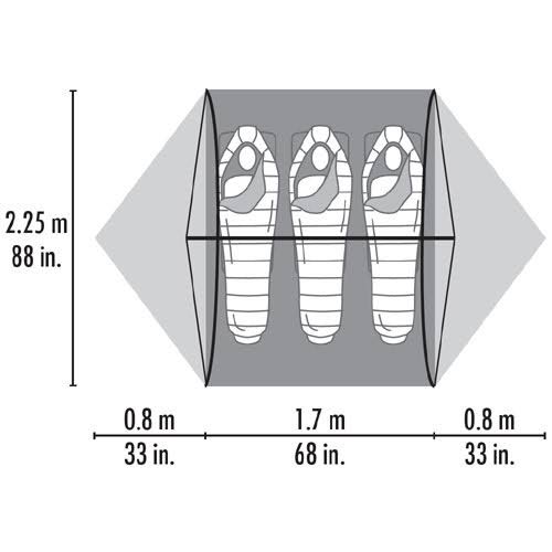 Carbon Reflex 3 Tent C8663