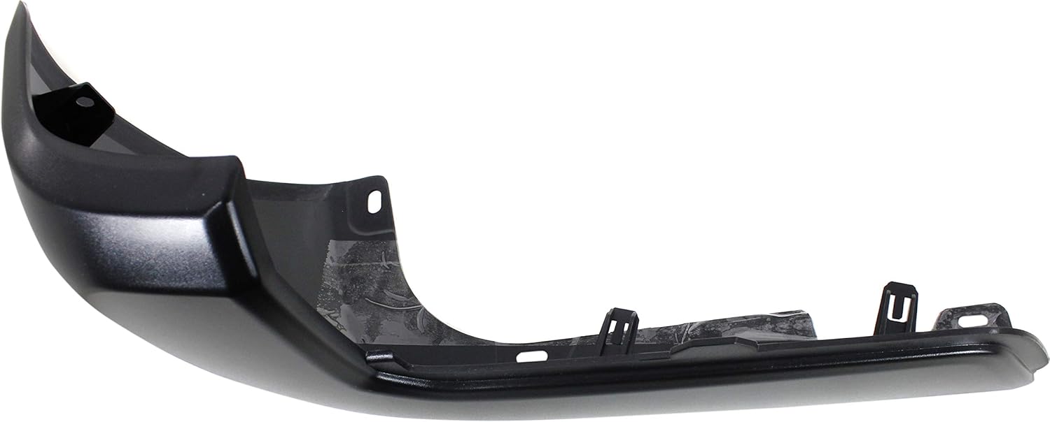 Black Driver Side Rear Bumper End Cap Pack of 2 K646257