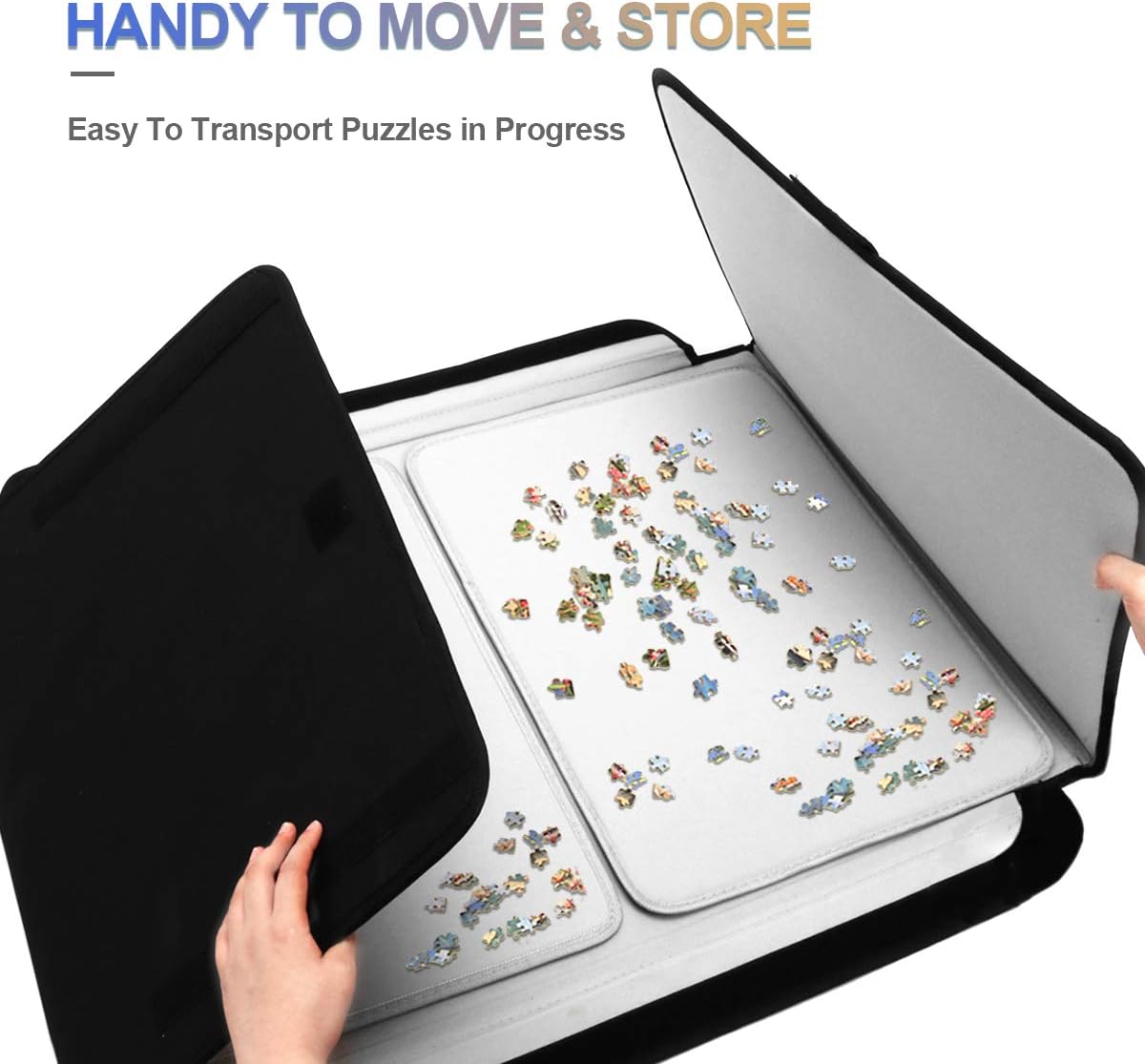 1500 Piece Jigsaw Puzzle Board with Non-Slip Surface V1400