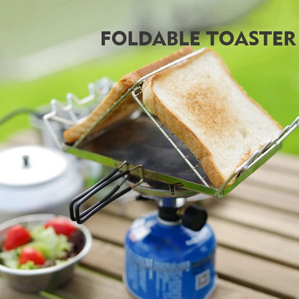 Stainless Steel Camp Stove Toaster H591