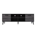 Grey Oak Finish TV Stand C671