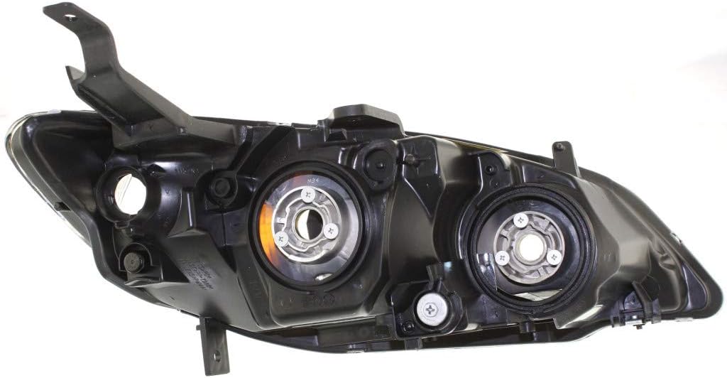 Honda Civic Headlight 2004 2005 Pair with Bulbs Z7639
