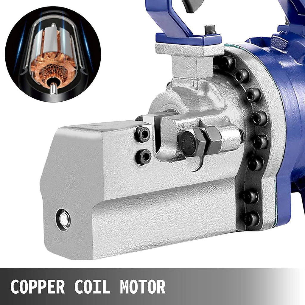 Electric Hydraulic Rebar Cutter with Adjustable Alloy Steel Blade R7850