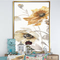 Grey Framed Canvas - 30 in. Wide x 40 in. High U7228