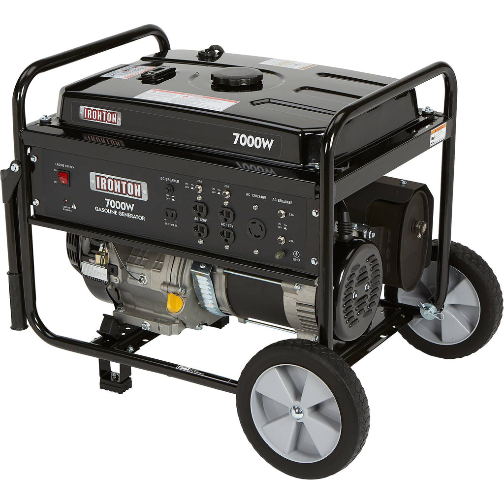 Portable Generator with Wheel Kit - 7000 Surge Watts, 5500 Rated Watts R15074