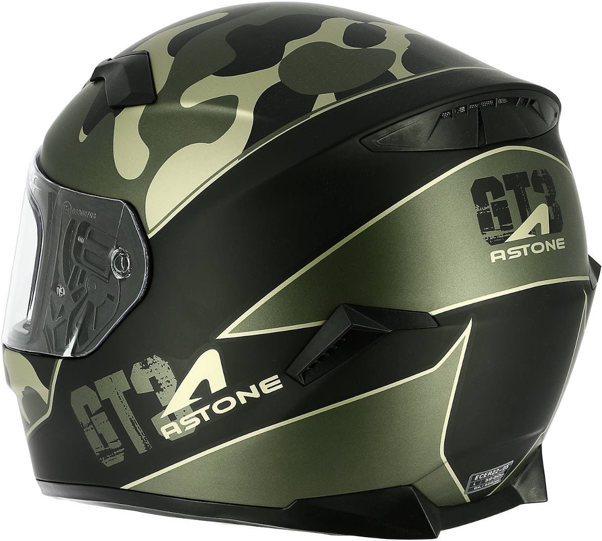 Brown Matt Camo Helmet G7944