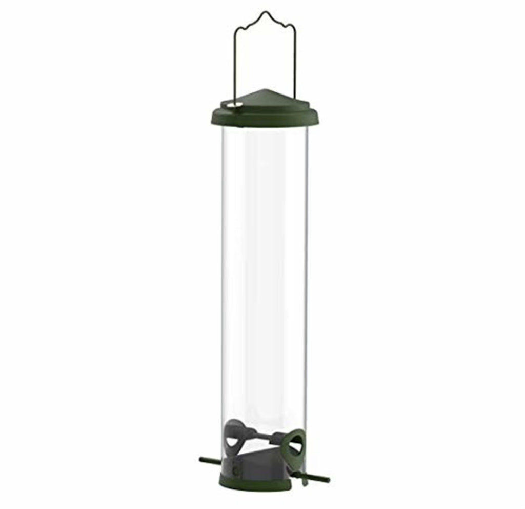 Squirrel Resistant X7 Feeder, Powder-Coated Forest Green Finish H80162
