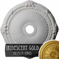 Iridescent Gold Ceiling Medallion E29330