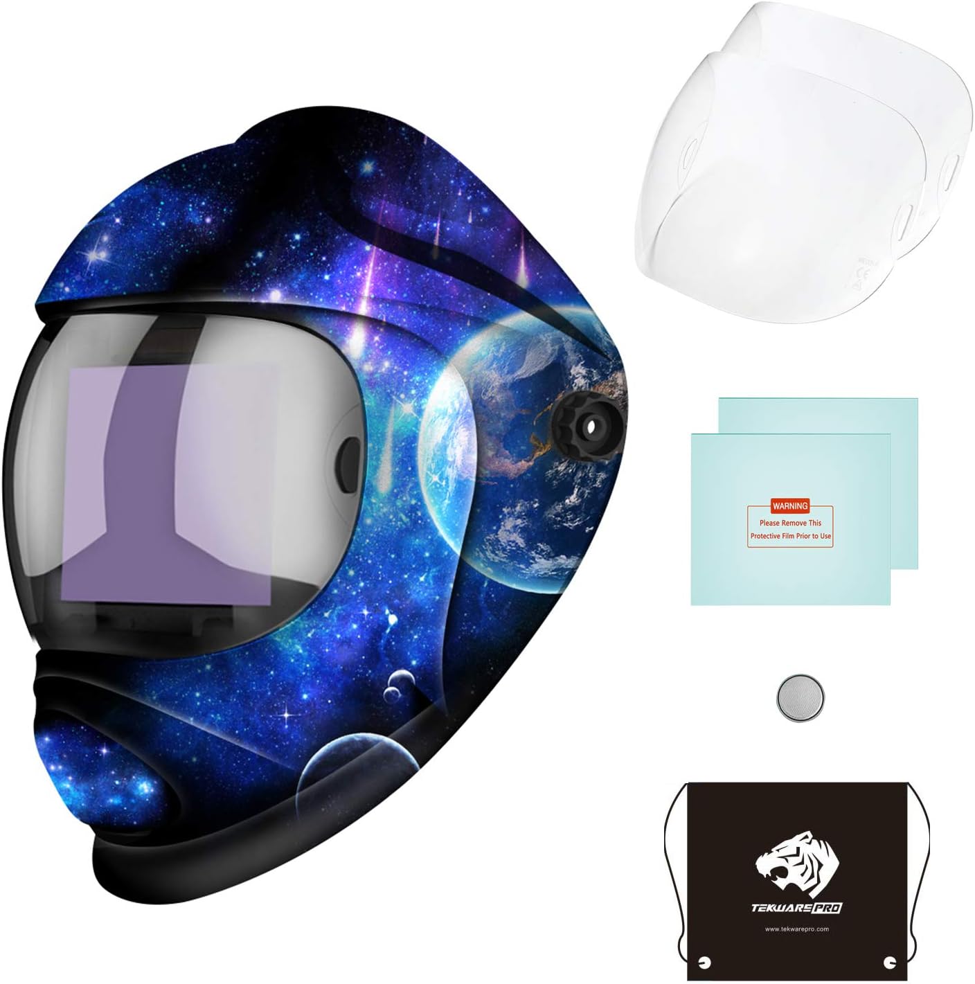 Welding Helmet Auto Darkening with 4 Arc Sensor Variable Shade D96057