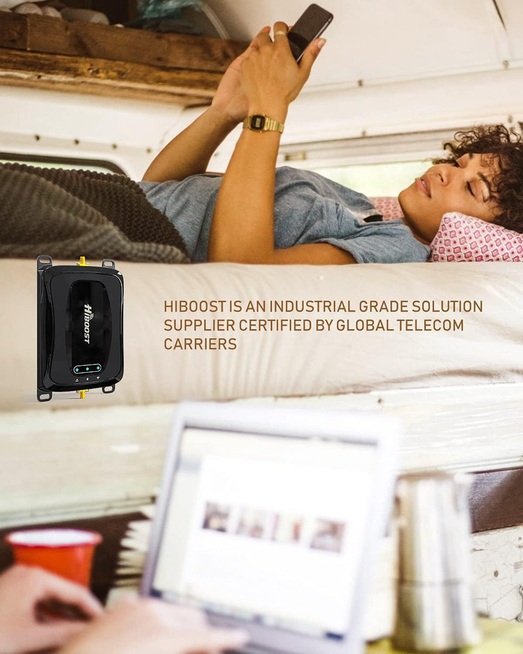 Cell Phone Signal Booster for RV, All US Carriers H1337