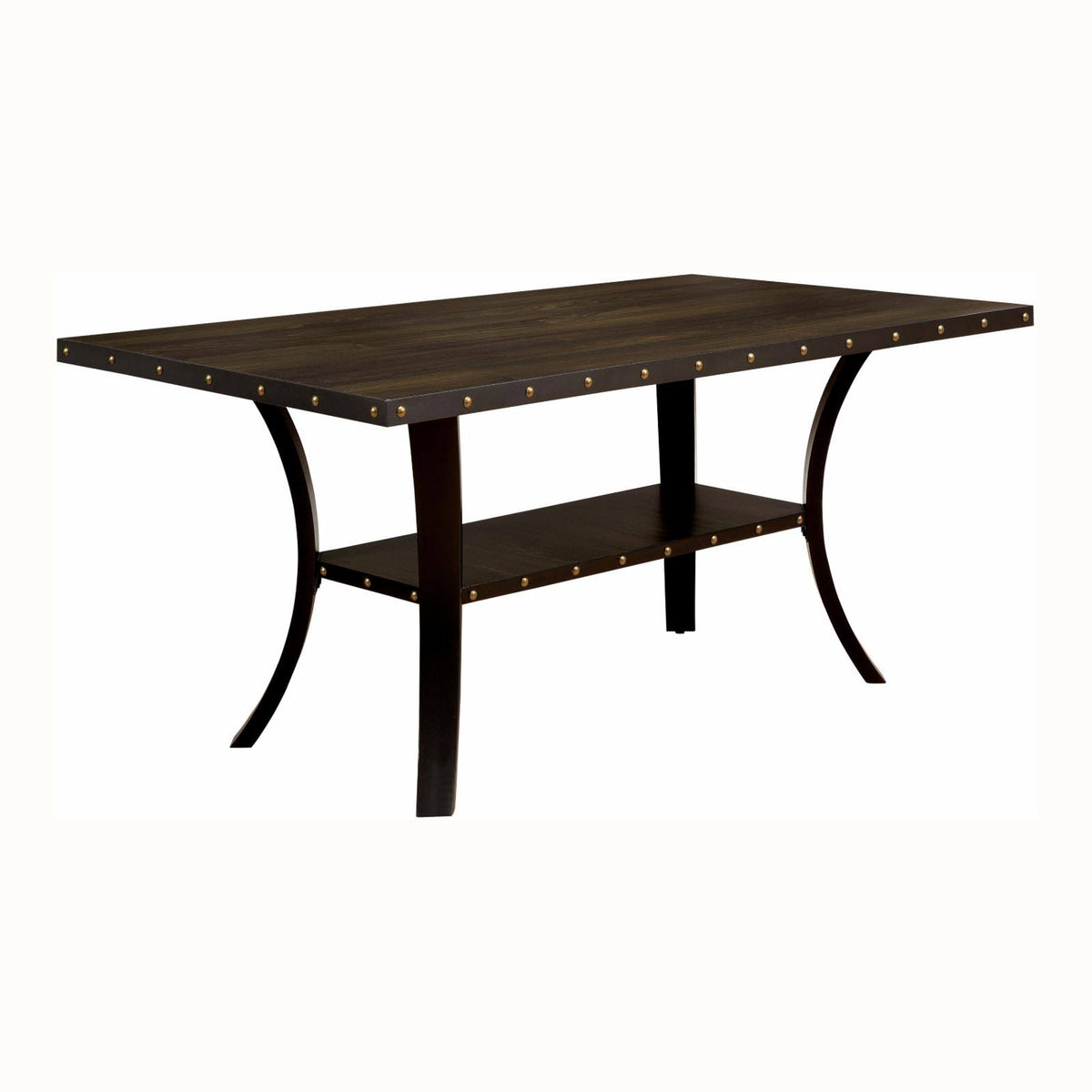 Rustic Dining Table, Medium, Brown Y6270