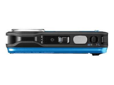 Blue 12.0 MP 5x Optical Zoom Digital Compact Camera S75894