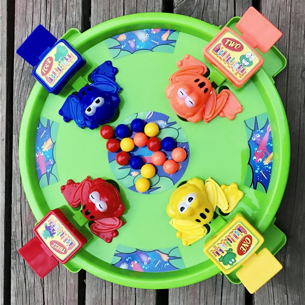 Frogs Eating Balls Game Board Toy Set P510097