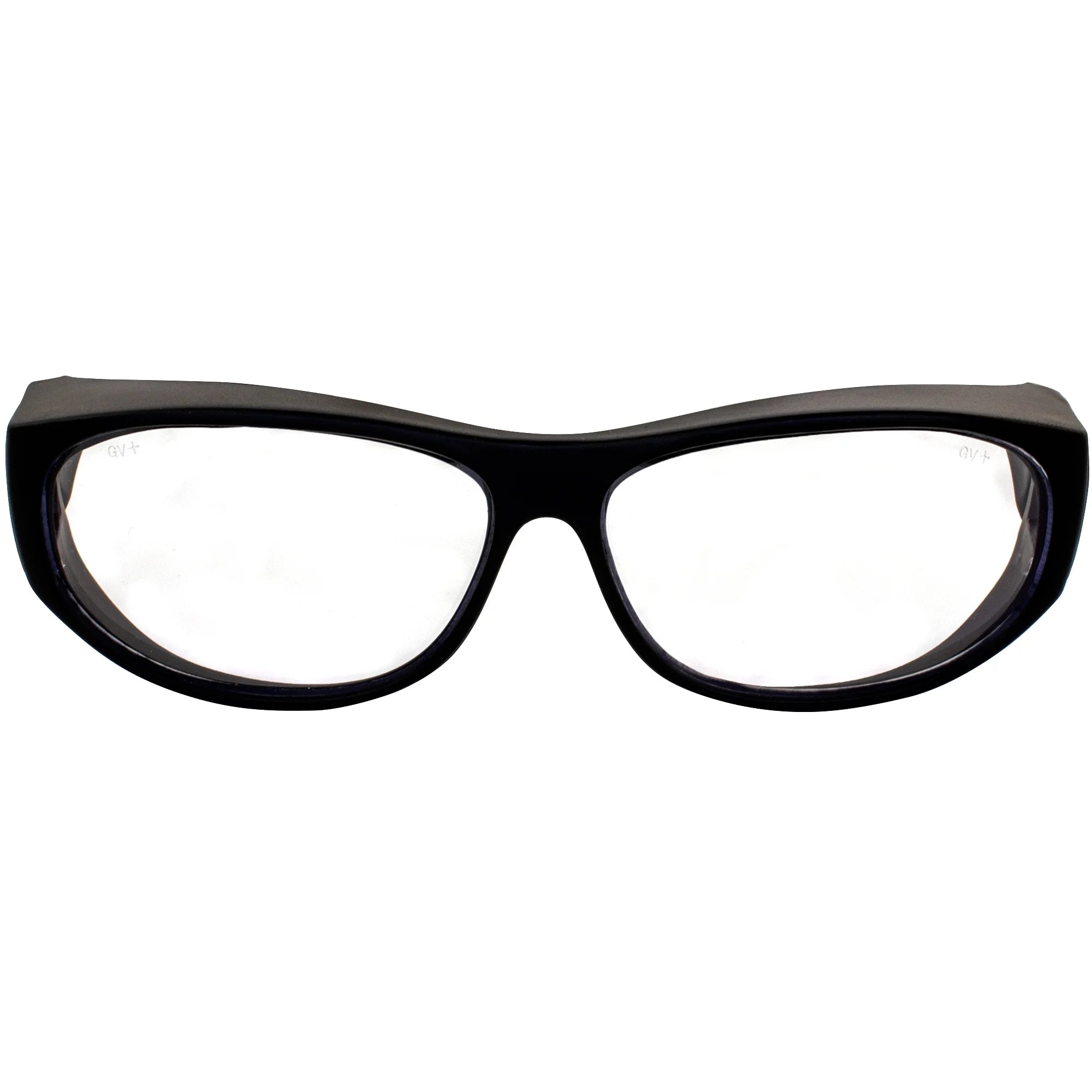 3 Pairs Gloss Black Safety Glasses with Microfiber Pouch D994977