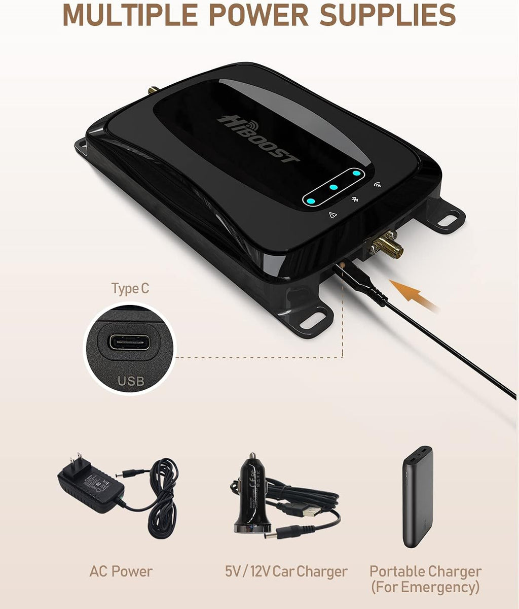 Cell Phone Signal Booster for RV, All US Carriers H1337