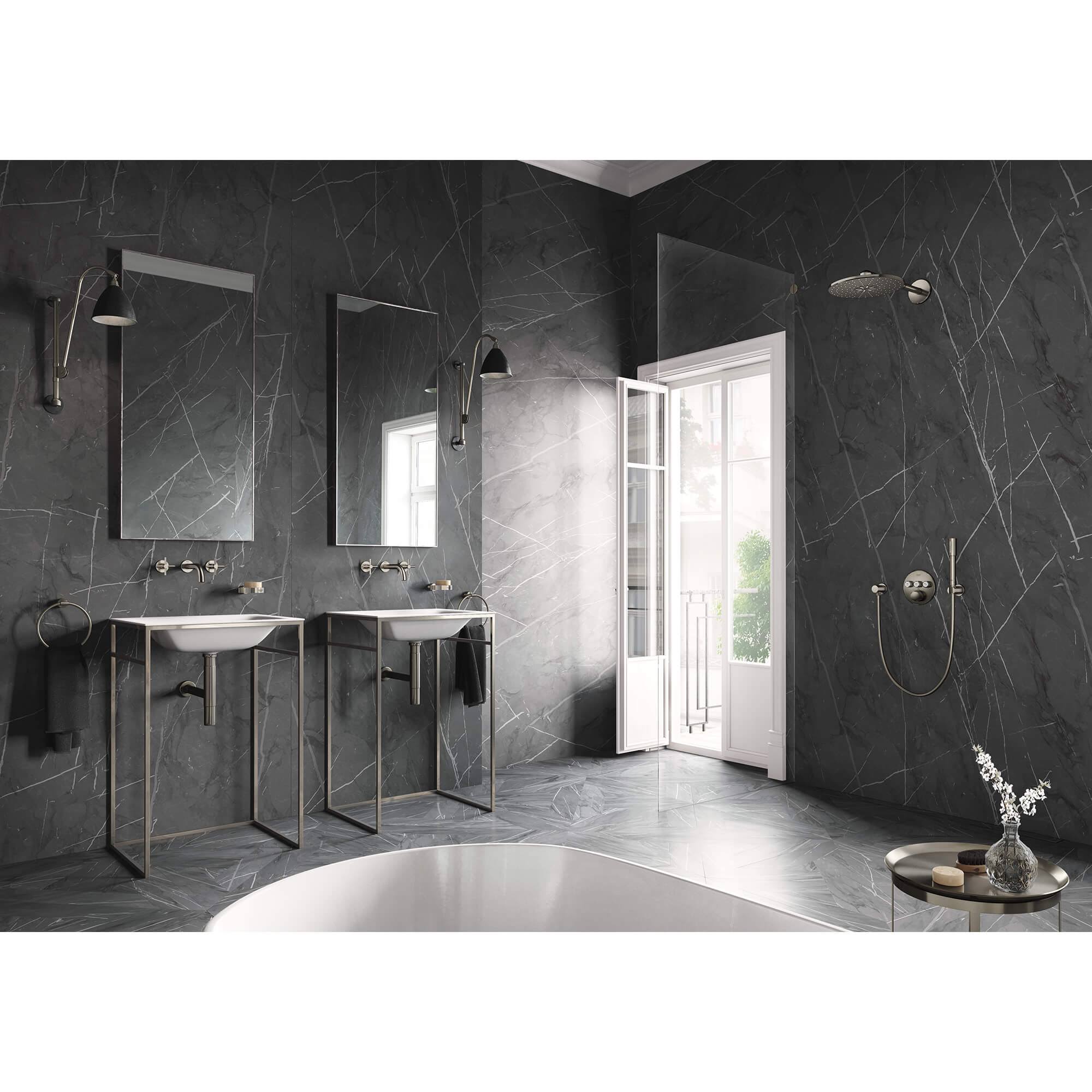Brushed Nickel Wall Union X9250